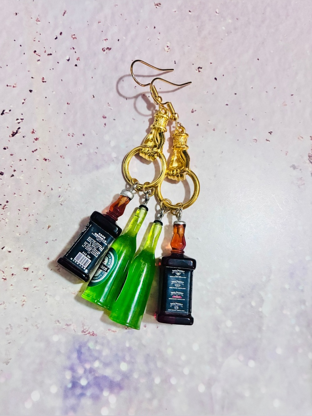 Funny earrings